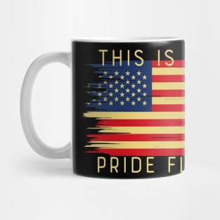 This Is My Pride Flag USA American Patriotic Mug